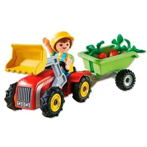 Egg building set with tractor Playmobil Bestway image-2