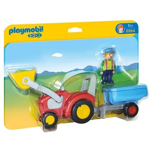 Truck with trailer Playmobil 1.2.3 image-0