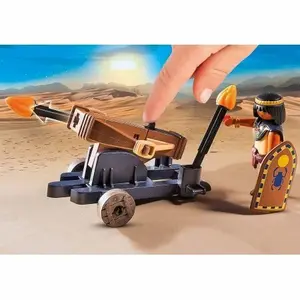 Egyptian history building sets with crossbow Playmobil image-0