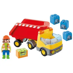 Construction truck Playmobil 1.2.3 image-1
