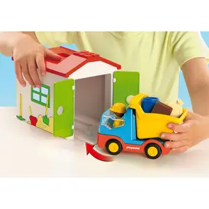 Truck and garage Playmobil 1.2.3 image-4