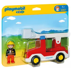 Fire truck Playmobil 1.2.3 image-0
