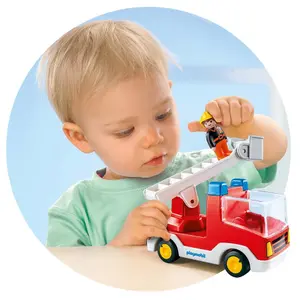 Fire truck Playmobil 1.2.3 image-3