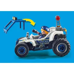 Police vehicle and thief city action Playmobil image-3