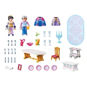 Princesses royal dining room Playmobil image-1