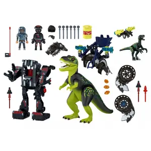 Jouet bataille du Giga Playmobil Dino T-Rex