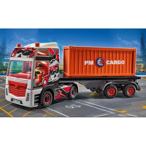 Truck with city trailer Playmobil image-3