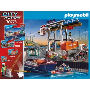 Depot with fence Playmobil City Action image-2