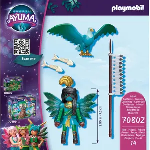 Magic world fairy knight + anima Playmobil image-2