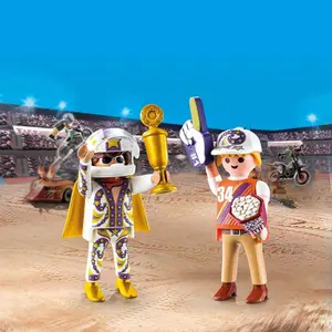 Duopack stunt team Playmobil image-2