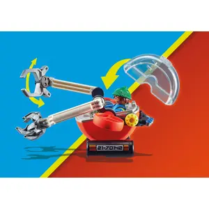 Imitation games operation urban environment with boat Playmobil City image-4