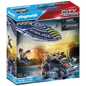 Police parachute Playmobil City image-0