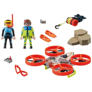 Maritime rescue drone Playmobil City Rescue image-1