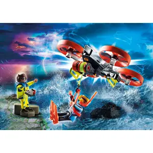 Maritime rescue drone Playmobil City Rescue image-3