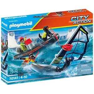 Polar rescue with boat Playmobil City image-0