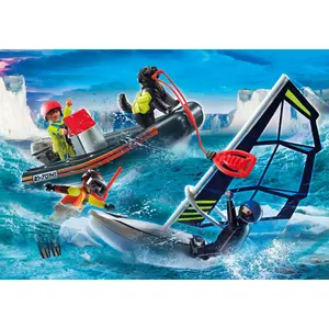 Polar rescue with boat Playmobil City image-4