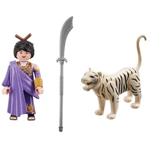 Asian fighter + tiger Playmobil image-1