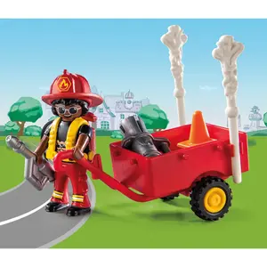 Firemen's rescue toy Playmobil image-2