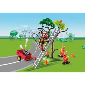 Firemen's rescue toy Playmobil image-4