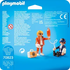 Duo doctor and policeman pack Playmobil image-2