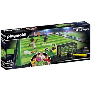 Foci akció játékok pálya stadion Playmobil