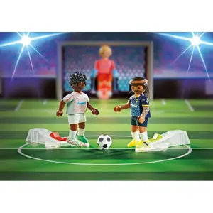 Foci akció játékok pálya stadion Playmobil image-4