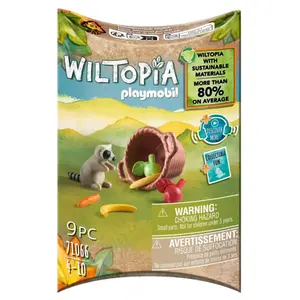 Raccoon figurine Playmobil Wiltopia image-0