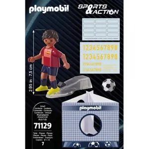 Soccer figurines player spain Playmobil image-2
