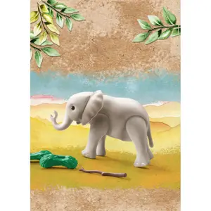 Young elephant figurine Playmobil Wiltopia image-2