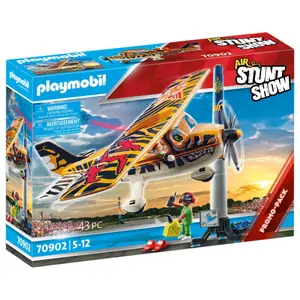 Tiger light plane toy Playmobil Stuntshow image-0