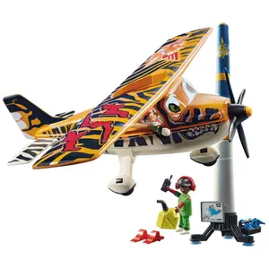 Tiger light plane toy Playmobil Stuntshow image-2