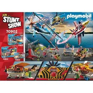 Tiger light plane toy Playmobil Stuntshow image-4