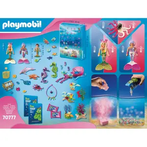 Christmas advent calendar mermaids have fun in the bath Playmobil image-3
