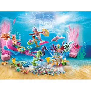 Christmas advent calendar mermaids have fun in the bath Playmobil image-4