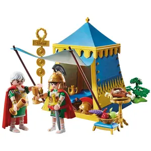 Store figurines with generals Playmobil Asterix image-2