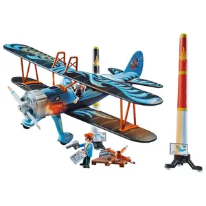 Spielzeugflugzeug Playmobil Stuntshow Biplano Phoenix image-1