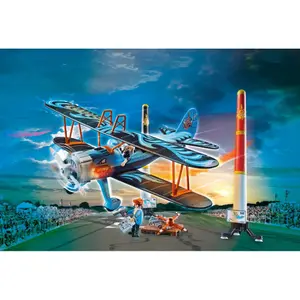 Spielzeugflugzeug Playmobil Stuntshow Biplano Phoenix image-2