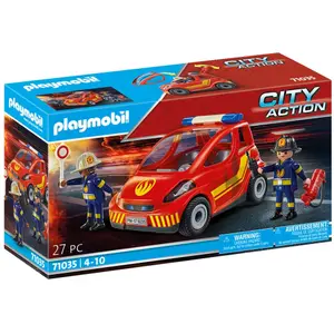 Fire engine building sets Playmobil Bestway City Action image-0