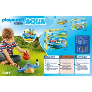 Water swing and watering can play set Playmobil Bestway 1.2.3 image-2