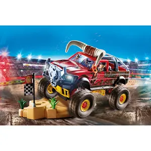 Construction games stuntshow monster truck horned Playmobil Bestway image-3