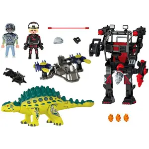 Byggesæt Playmobil 70626 - Dino Rise : Saichania et le Robot soldat