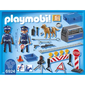 Police roadblock Playmobil image-0