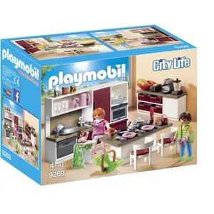 Fitted girl's kitchen Playmobil image-1