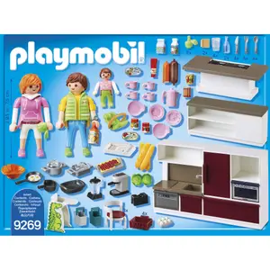 Fitted girl's kitchen Playmobil image-2
