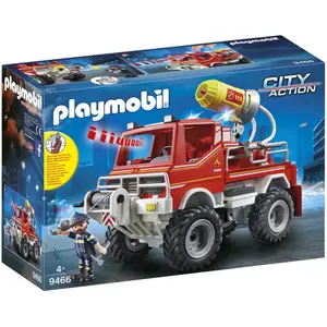 Camión de bomberos 4x4 con manguera de agua Playmobil image-0