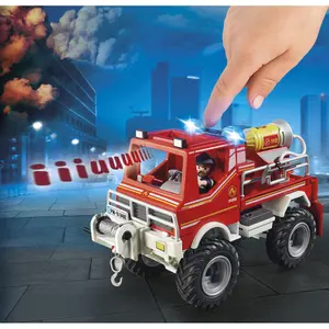 Camión de bomberos 4x4 con manguera de agua Playmobil image-3