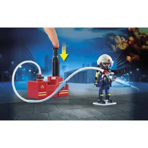 Firemen building set with fire equipment Playmobil image-2