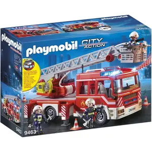 Fire truck + ladder Playmobil image-3