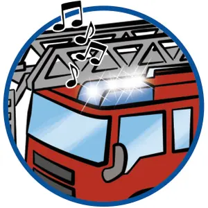 Fire truck + ladder Playmobil image-2
