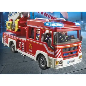 Fire truck + ladder Playmobil image-1